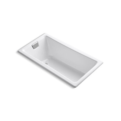 Tea-for-Two for Two 60" x 32" Drop-In Soaking Bathtub