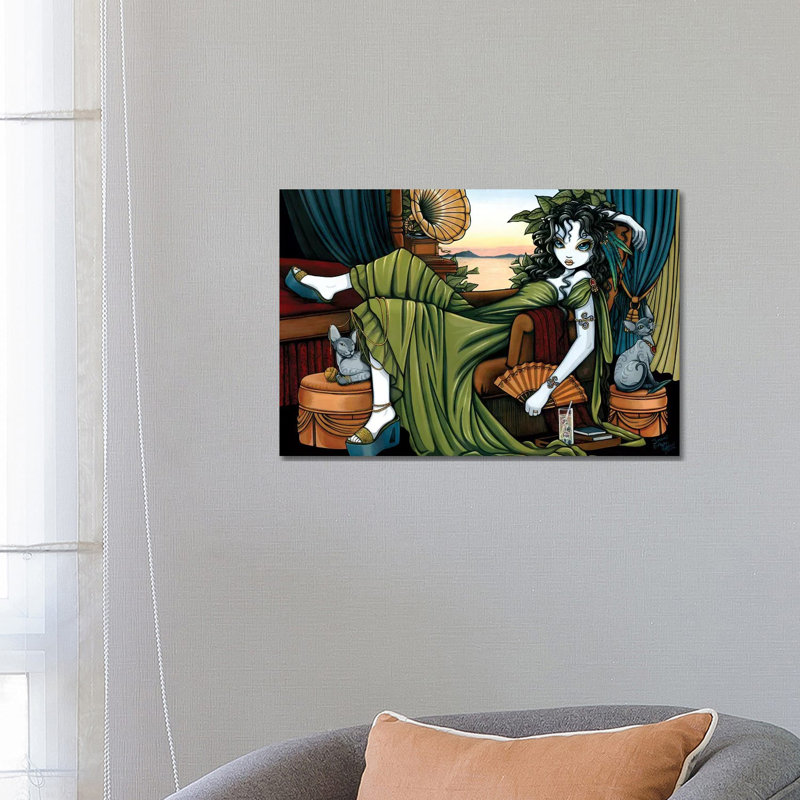 Serena by Myka Jelina - Wrapped Canvas Painting, 66.04 cm H x 45.72 cm W