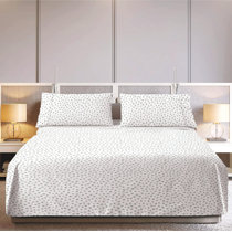 Hard To Find Sheets Presents: Low Profile Bamboo Blend Shallow Fitted Sheets  For Thinner Mattresses 8 - 11 Mattresses