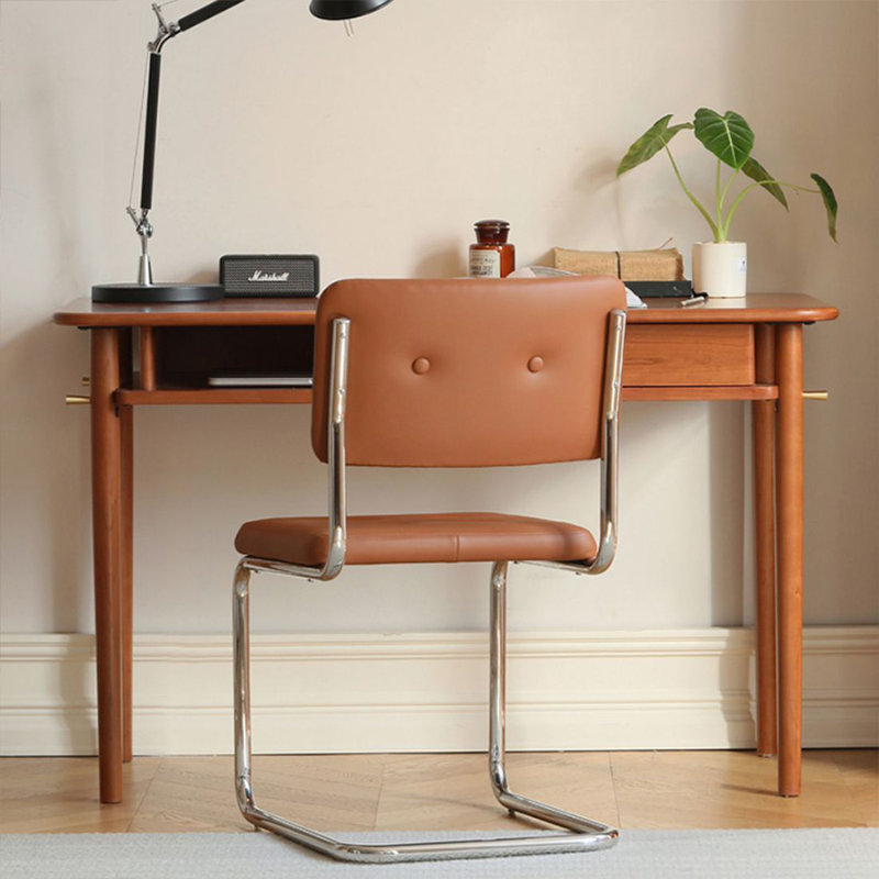 Bureau d'écriture avec tiroirs Cerise, H 29,53 po x l 39,37 po x P 20,47 po