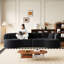 Canapé modulaire courbé à quatre places Chenille-517320846