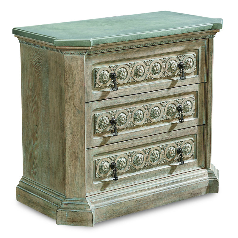 Bachelor-chest 3 tiroirs Arch Salvage, Chêne clair
