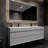 Albizu 71'' Double Bathroom Vanity with Acrylic Top-88999169