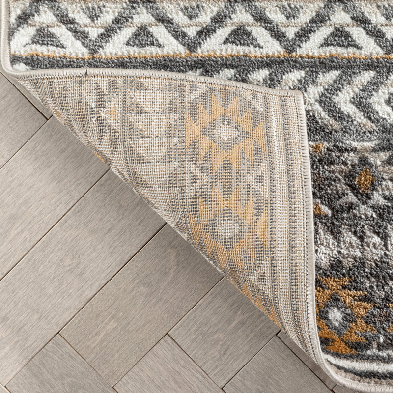 Moroccan Indoor Rug, Rectangle 3'11" x 5'3"