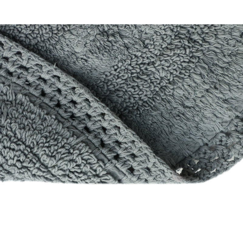 Tapis pour salle de bain Adiraica, Gris