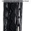Capteur de rêves de lune noire avec attrape-rêves en coton tissé à la main Boho macramé décoration murale décoration artisanale (lune noire)