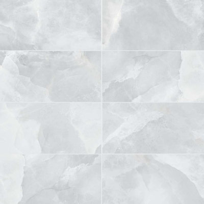 Carreau de porcelaine poli onyx 12 "x 24" Geo Lush
