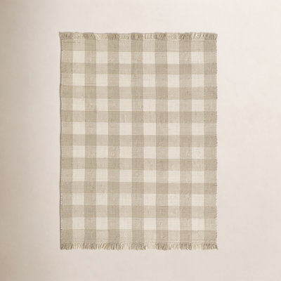 Cosette Hand-Woven Plaid Rug