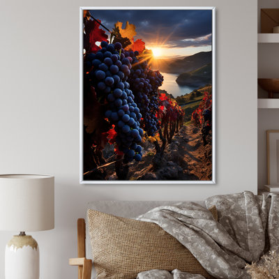 Scenic Vivid Vineyard I - Farmhouse Wall Decor