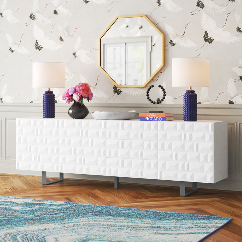 Ege 220cm Sideboard, White
