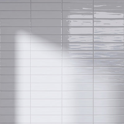 Supreme Tile Zarati 2.95 in. X 11.81 in. Polished Ceramic Subway Wall Tile