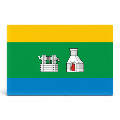 «Iekaterinburg City Flag», art mural sur toile