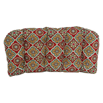 Coussin de canapé / banc capitonné à motif en U
