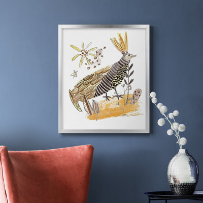 Glowing Garden at Dusk III Premium Framed Canvas - Ready to Hang