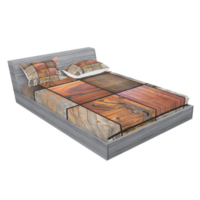 Microfiber Patchwork Sheet Set