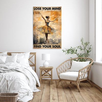 Ballet Lose Your Mind - 1 Piece Rectangle Graphic " Ballet Lose Your Mind "