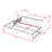 Upholstered Velvet Daybed with Trundle Bed-1139403366