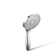 Forte 2.5 gpm Multifunction Handshower with Katalyst Air-Induction Technology