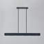 Luminaire suspendu noir à 5 lumières