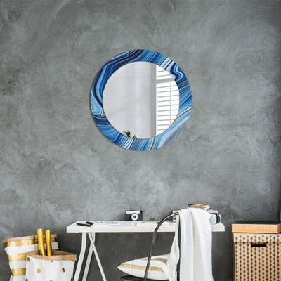 Huldar Glass Flat Wall Mirror