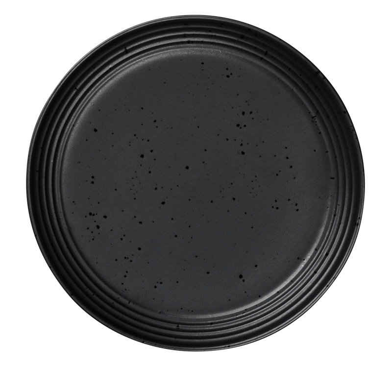ASA Selection Japandi Dessert Plate, Black 