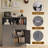 Abriah 31.4" Wide Sideboard Buffet Cabinet-877979414