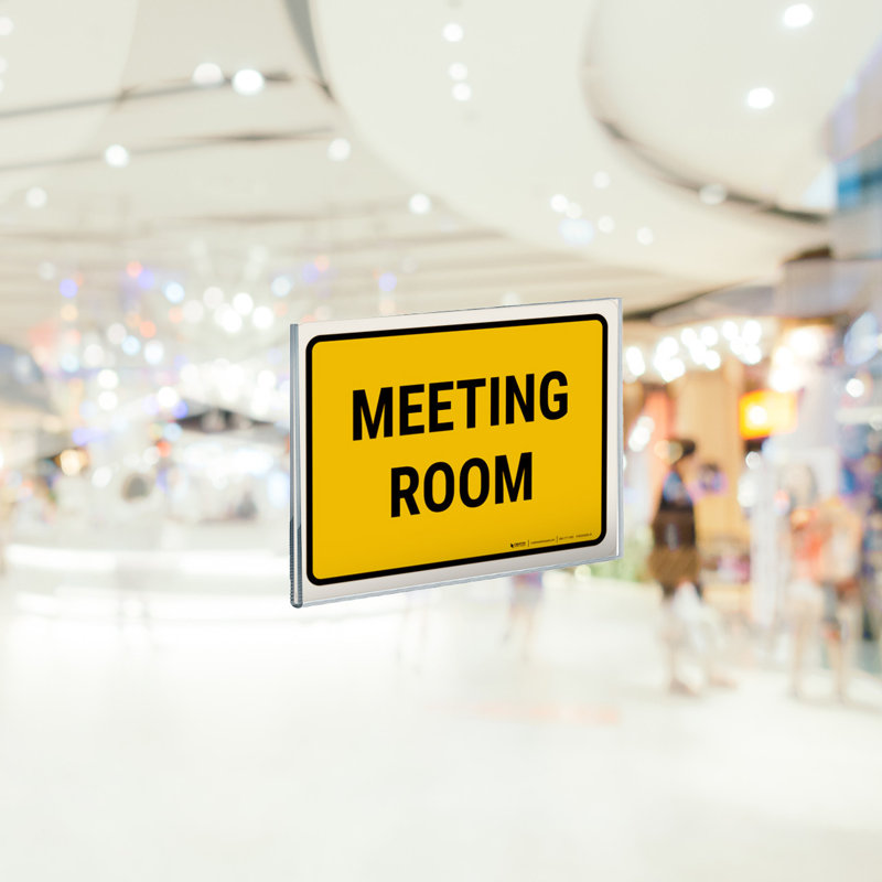 Self Adhesive Acrylic Wall Sign Holder Frame