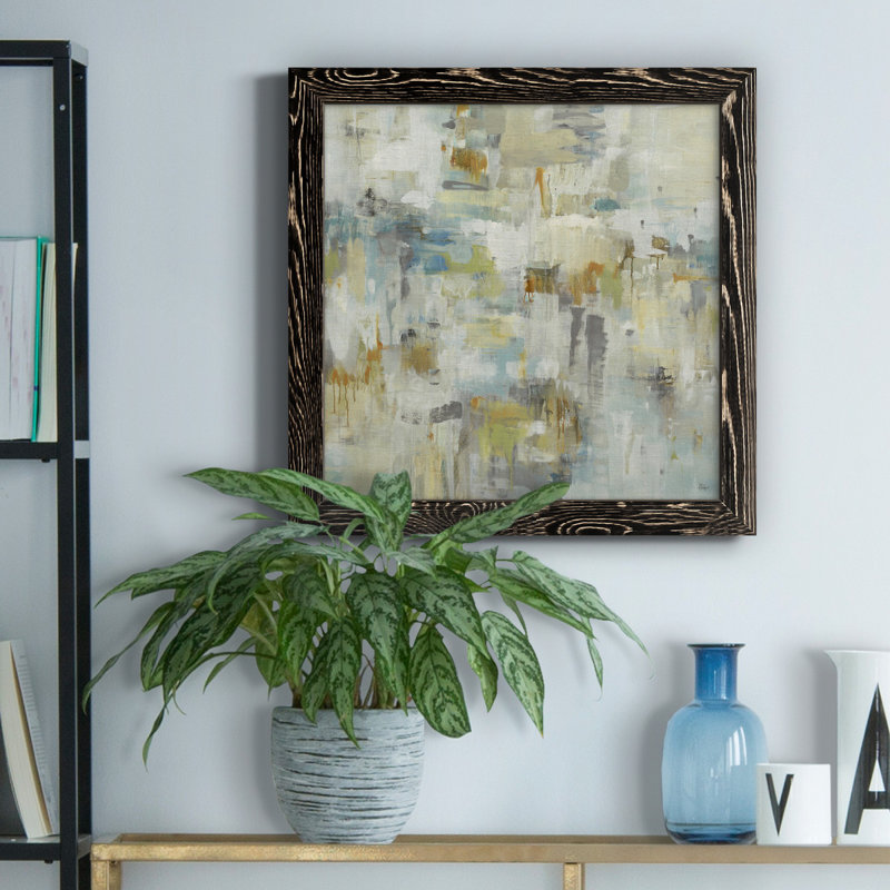 Premium Framed Canvas - Ready To Hang, Black Framed , 17" H x 17" W x 1.5" D