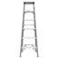Escabeau en fibre de verre 6 marches 250 lb gris