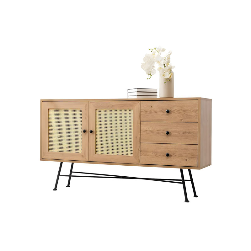 Howard 90cm Console Table, 160cm H x 90cm W x 40cm D, Natural