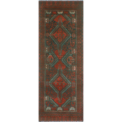 Shatia Wool Oriental Indoor Rug