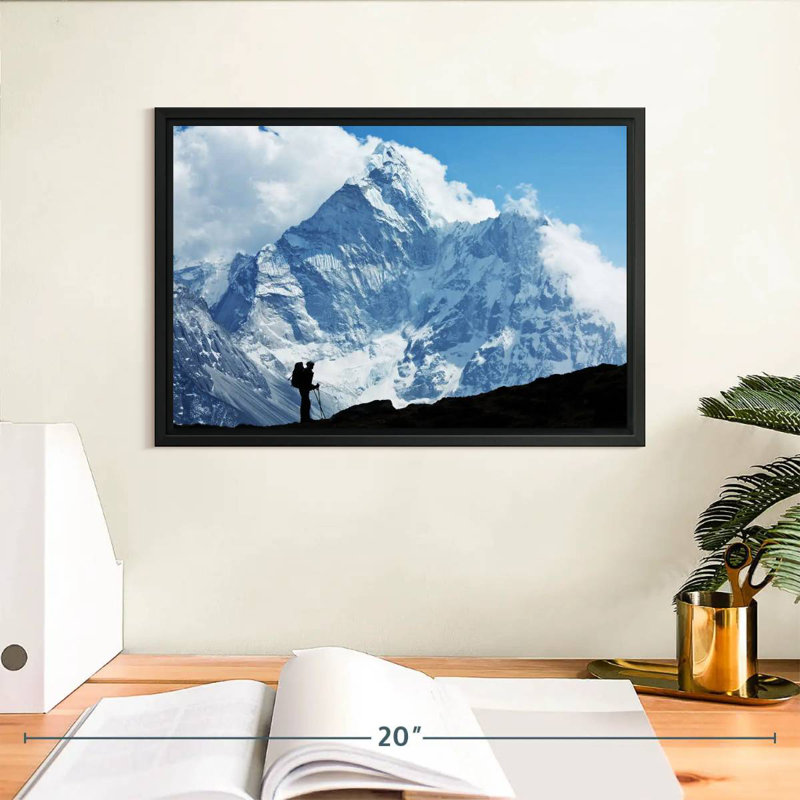 Alvord, alpiniste de l'Everest, H 9 po x l 13 po