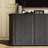 64" Modern TV Stand With Adjustable Shelves-1533194413