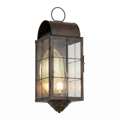 Brass Traditions - Durham - 1 Light - 20 inch - Dark Brass - Solid Brass - Wall Light