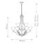 Fido 9 - Light Shaded Chandelier