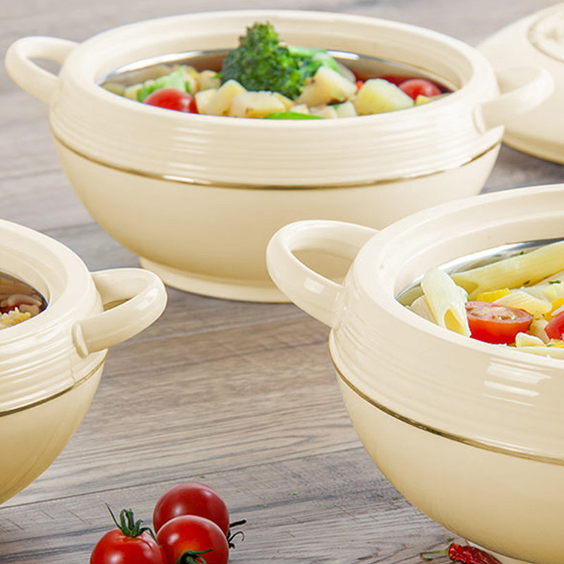 Ambiente Food Storage Container, Cream
