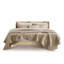 Ensemble de courtepointe en coton pour lit double / grand 3 pièces