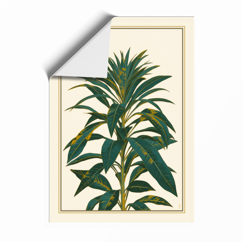 Study Botanical - Framed Print, Unframed, A3 - 42.0 x 29.7 cm