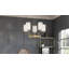 Lustre en laiton vieilli 5 lumières Parkton