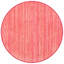 Tapis uni / rayé de couleur rose-rouge Bedford-71273907