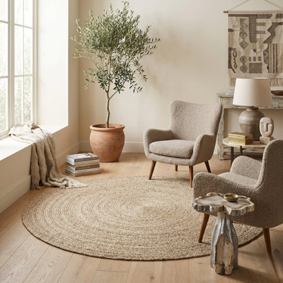Arlean Hand Braided Striped Indoor Rug