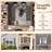 Costway Window Shutter Set Of 2 Reclaimed Wall Decor With Antiqued Surface-99172398