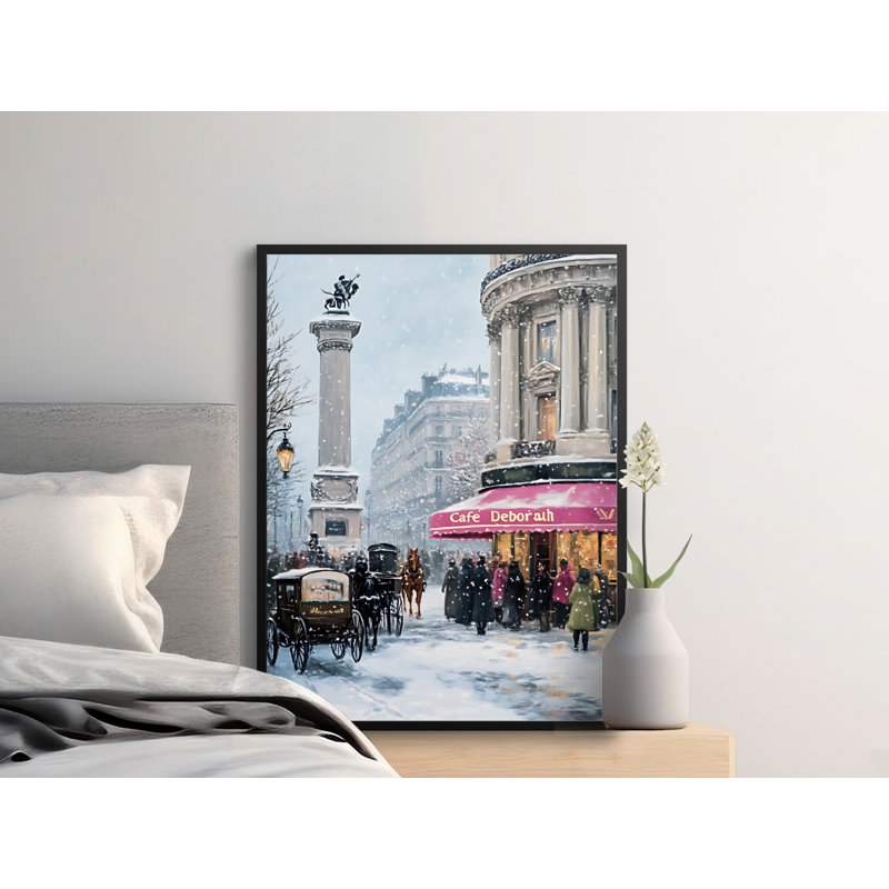 Caroline 1 Piece Floater Frame Wall Art, 9x11