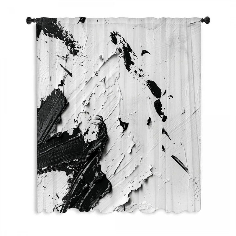 Rideau transparent Mehjabin, L 50 po x L 96 po