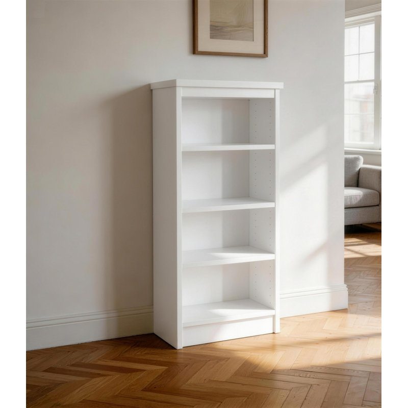 Moreno 48cm W Standard Bookcase, White