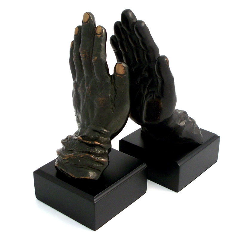 Traditional Metal Non-Skid Bookends