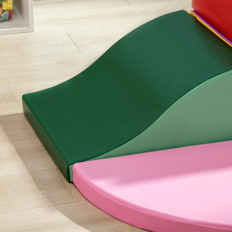 Qaba Toddler 59.1'' W Foam Climber,Climbing Blocks