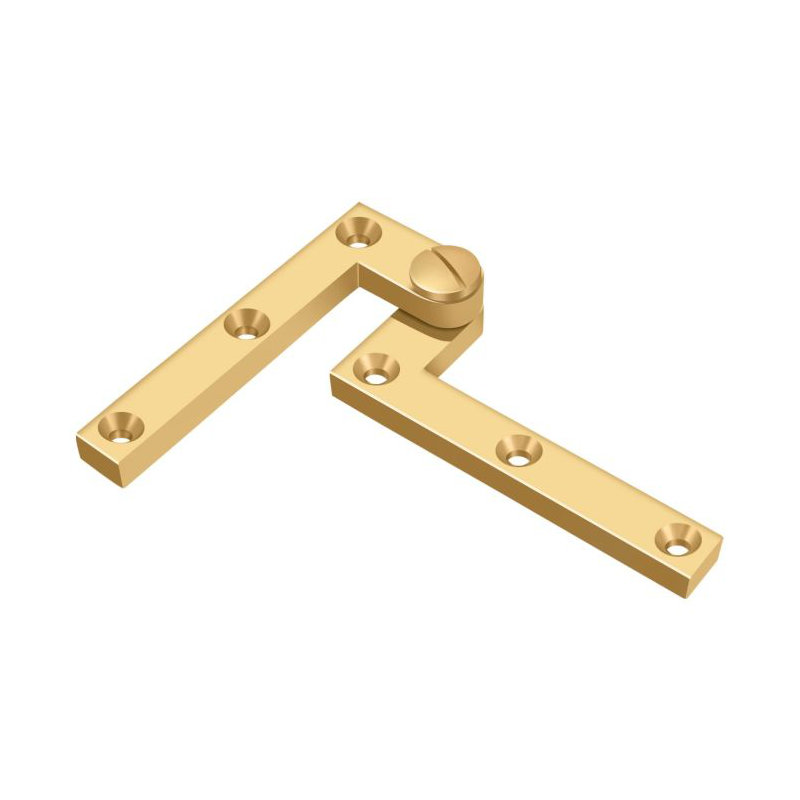 Butt Bearing Hinge, PVD Polished Brass