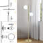 2-Burner G9 Gold Ball Pembina Floor Lamp, 166 Cm