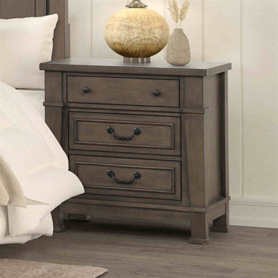 Mobilier de chambre à coucher de style transitionnel 1pc